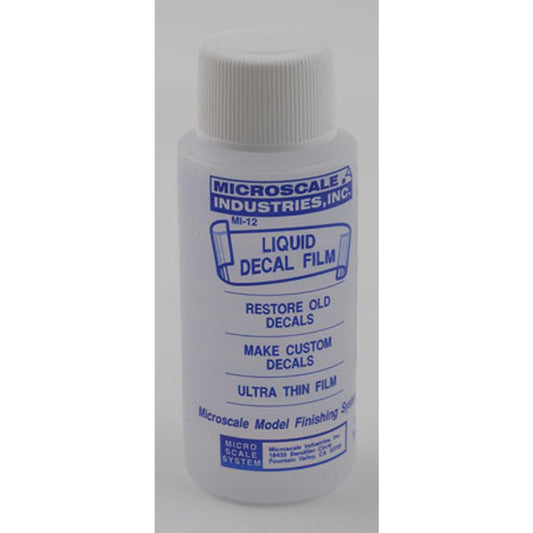 Microscale Industries Liquid Decal Film MI-12 MSFILM