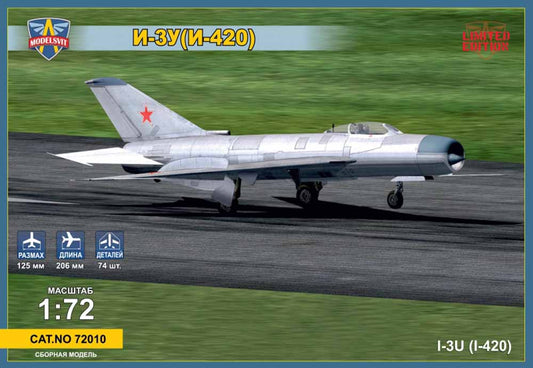 Modelsvit 72010 Mikoyan I-3U(I-420) Soviet interceptor 1:72 Aircraft Model Kit