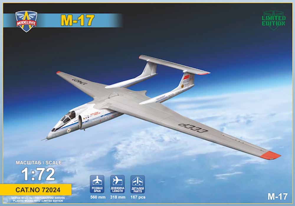 Modelsvit 72024 Myasishchev M-17 1:72 Aircraft Model Kit