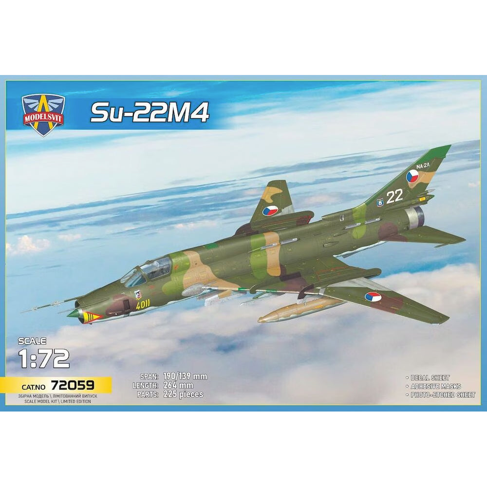 Modelsvit 72059 Sukhoi Su-22M4 1:72 Model Kit
