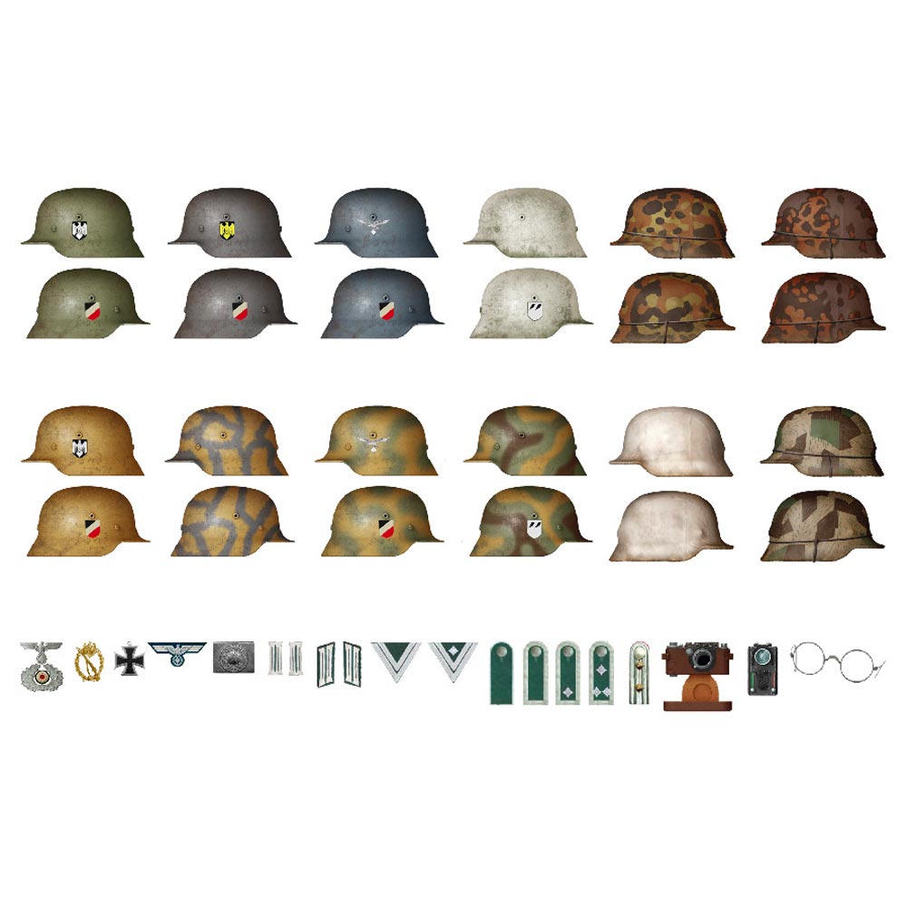 Miniart 35247 WWII German Infantry Equipment & Weapons 1:35 Model Kit