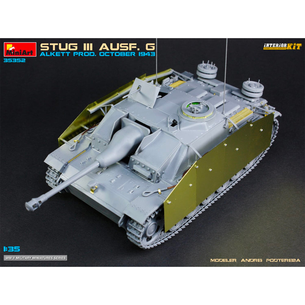 Miniart 35352 Stug III Ausf.G Alkett Prod. 1:35 Model Kit
