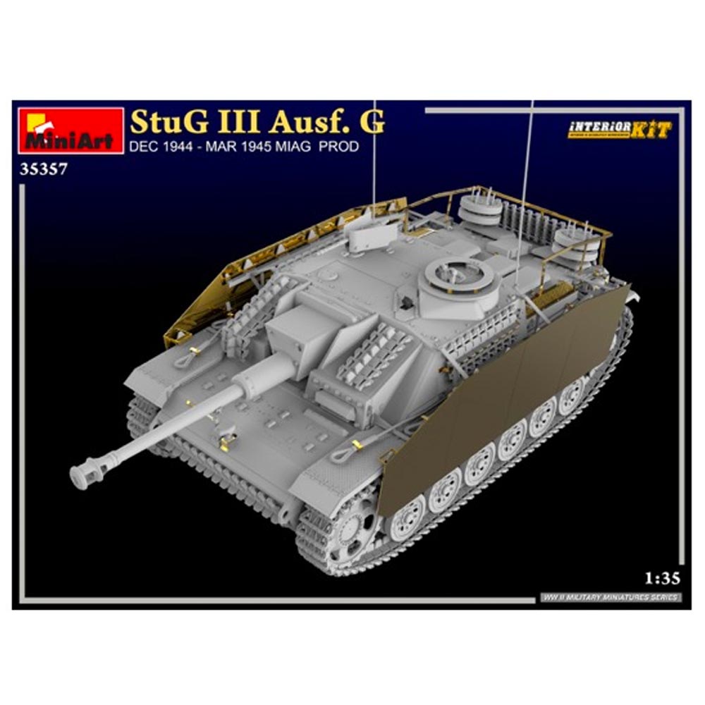 Miniart 35357 StuG III Ausf. G MIAG Prod. 1:35 Tank Model Kit