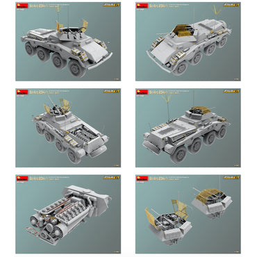 Miniart 35410 Sd.Kfz.234/1 Early Mod. 1:35 Model Kit