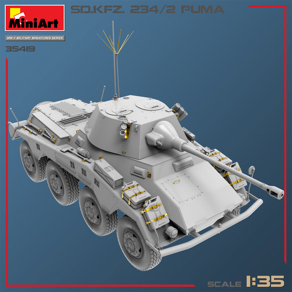Miniart 35419 Sd.Kfz.234/2 Puma 1:35 Model Kit