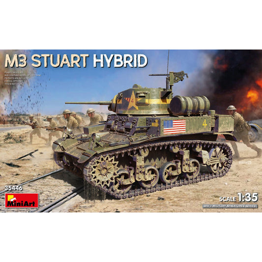 Miniart 35446 M3 Stuart Hybrid 1:35 Model Kit