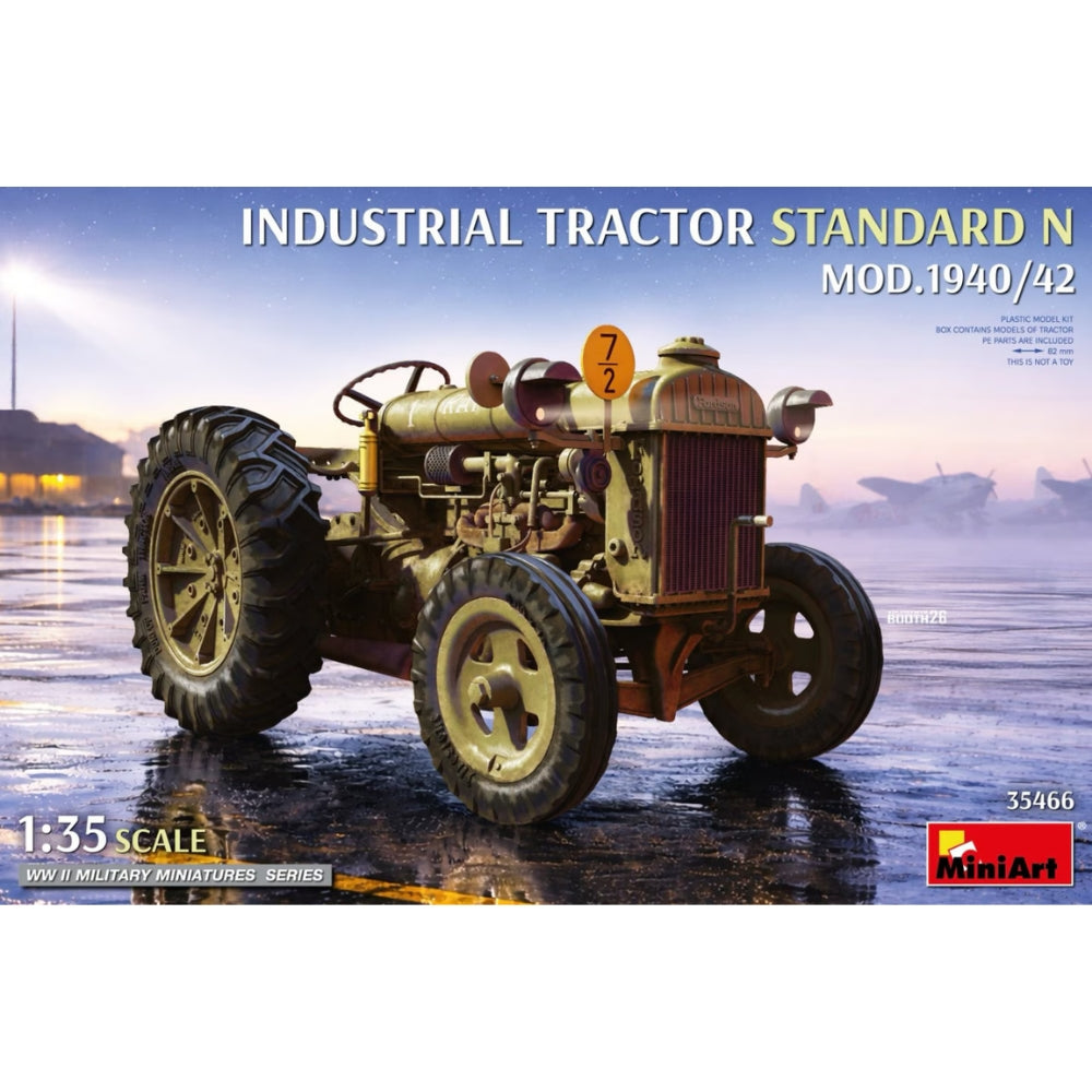 Miniart 35466 Industrial Tractor Standard N MOD.1940/42 1:35 Model Kit