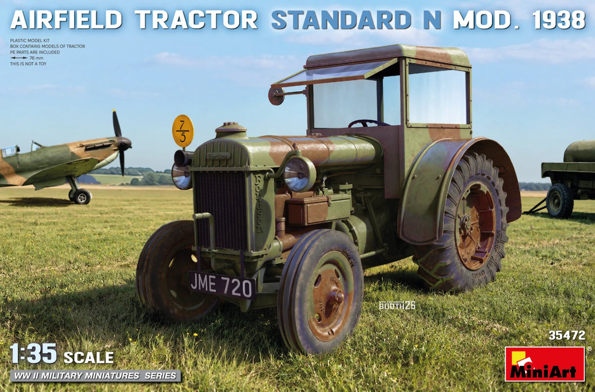 Miniart 35472 Airfield Tractor Standard N Mod. 1938 1:35 Model Kit
