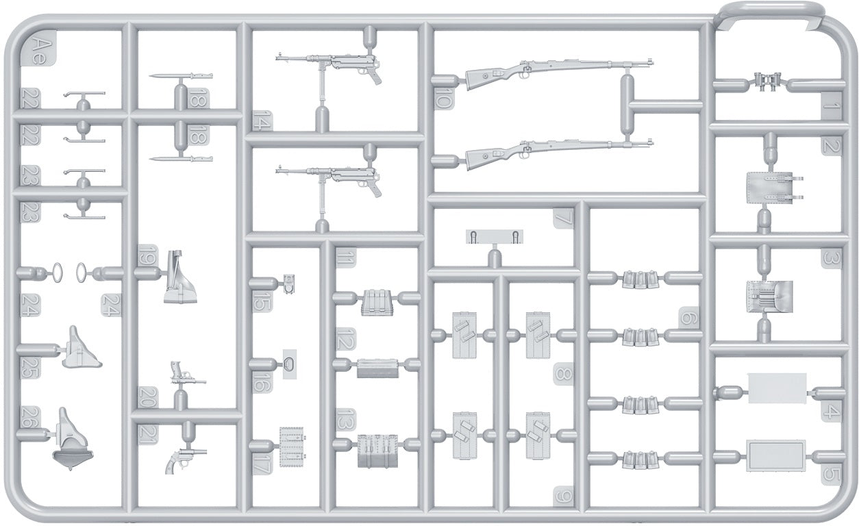 Miniart 35479 Luftwaffe Field Regiment Ardennes 1944-45 1:35 Model Kit
