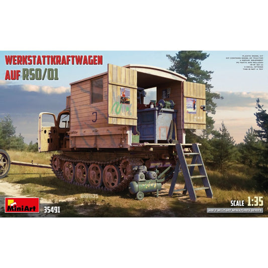 Miniart 35491 Werkstattkraftwagen Auf RSO/01 1:35 Model Kit