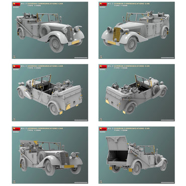 Miniart 35492 Kfz.2 German Communications Car Type 170VK 1:35 Model Kit
