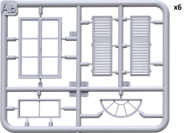 Miniart 35675 Windows & Doors 1:35 Model Kit