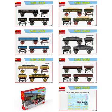 Miniart 38043 Cargo Trailer 1:35 Plastic Model Kit