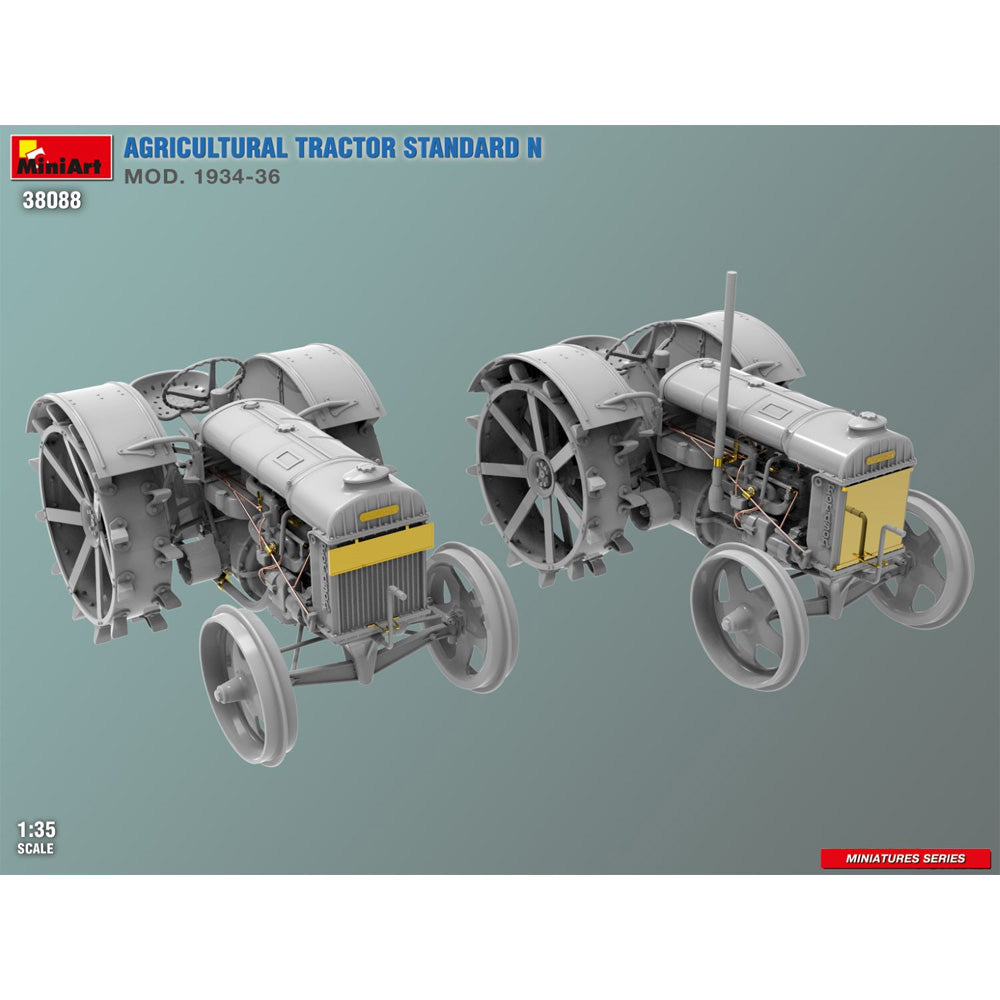 Miniart 38088 Agricultural Tractor Standard N Mod. 1934-36 1:35 Model Kit