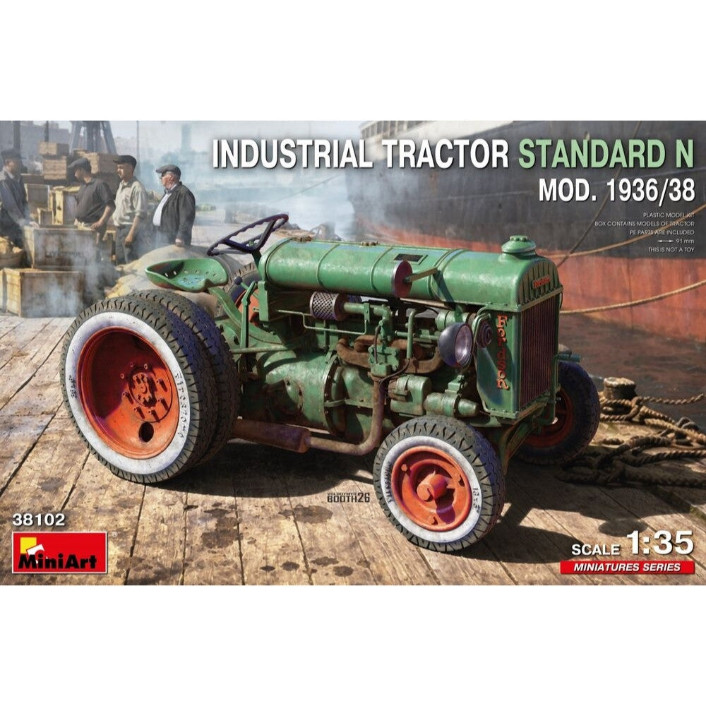 Miniart 38102 Industrial Tractor Standard N Mod. 1936/38 1:35 Model Kit