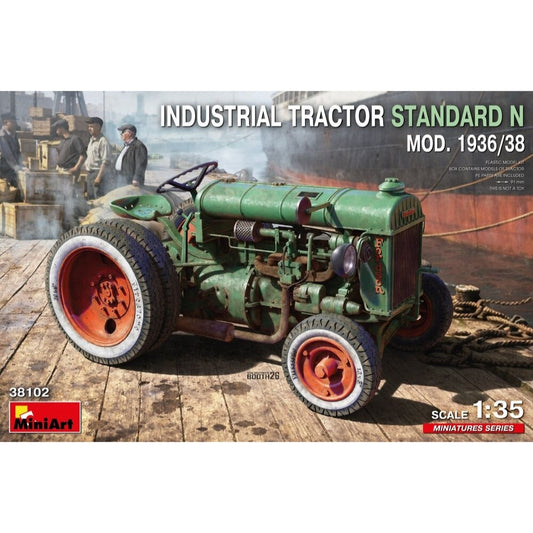 Miniart 38102 Industrial Tractor Standard N Mod. 1936/38 1:35 Model Kit