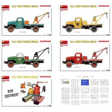 Miniart 38113 US Tow Truck G506 Special Ed. 1:35 Model Kit