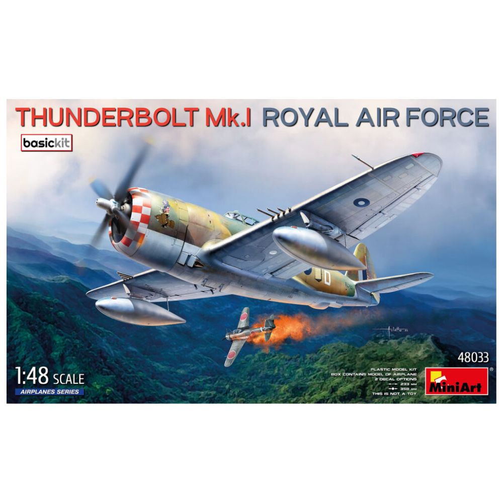 Miniart 48033 Thunderbolt Mk.I. RAF Basic Kit 1:48 Model Kit
