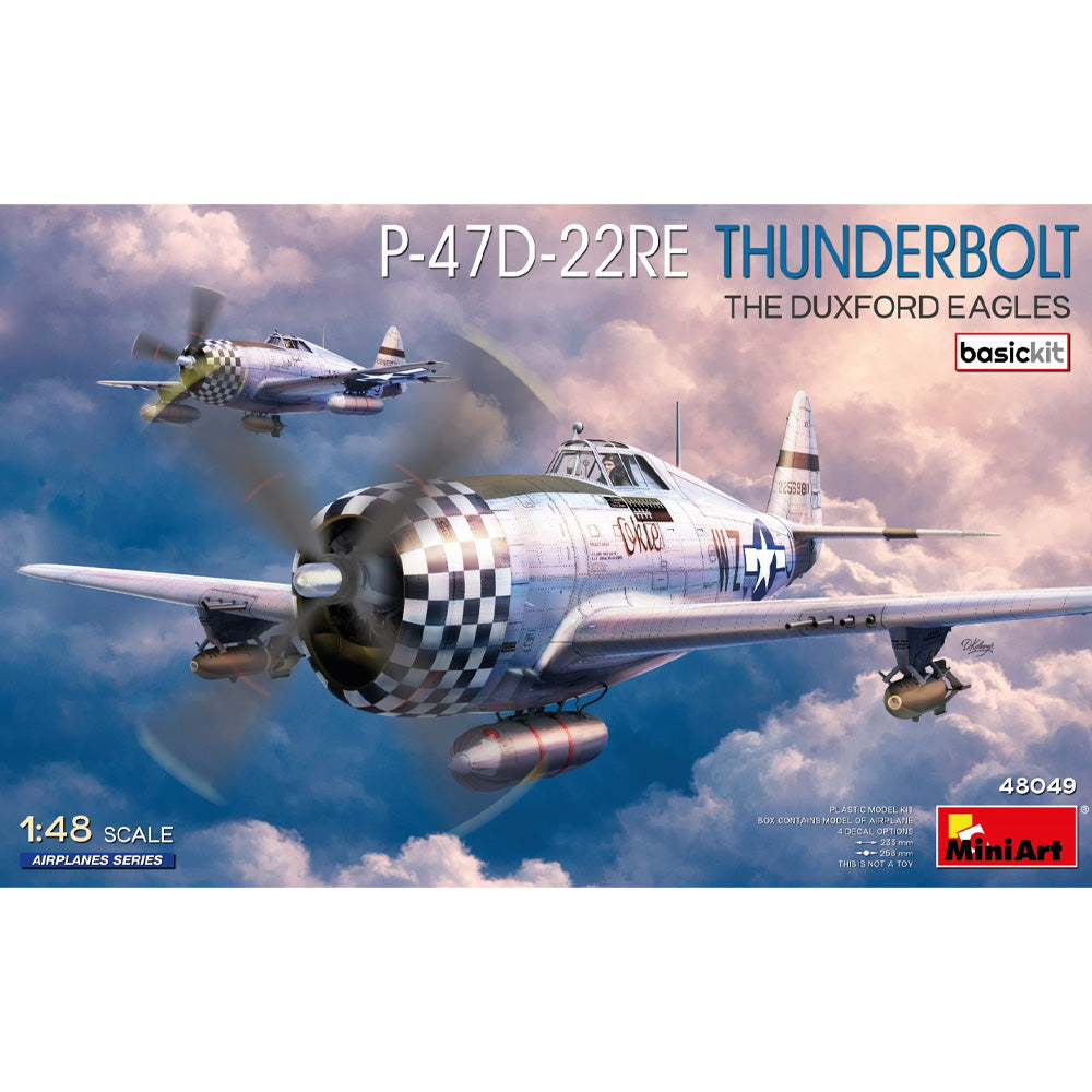 Miniart 48049 Republic P-47D-22RE Thunderbolt The Duxford 1:48 Model Kit