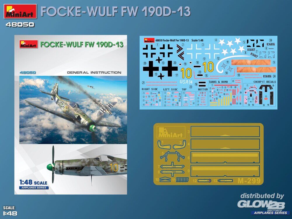 Miniart 48050 Focke-Wulf Fw 190D-13 1:48 Model Kit