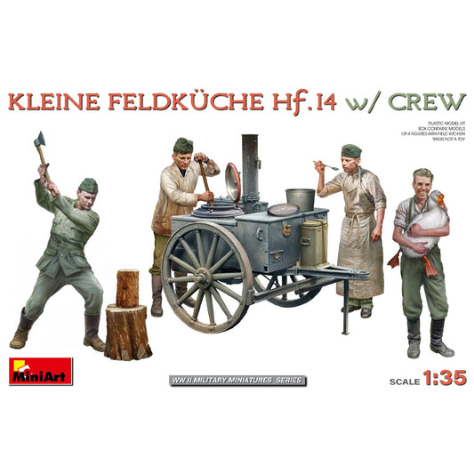 Miniart 53011 Kleine Feldkuche Hf.14 w/Crew 1:35 Model Kit