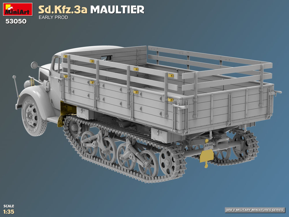 Miniart 53050 Sd.Kfz.3a Maultier Early Prod 1:35 Model Kit