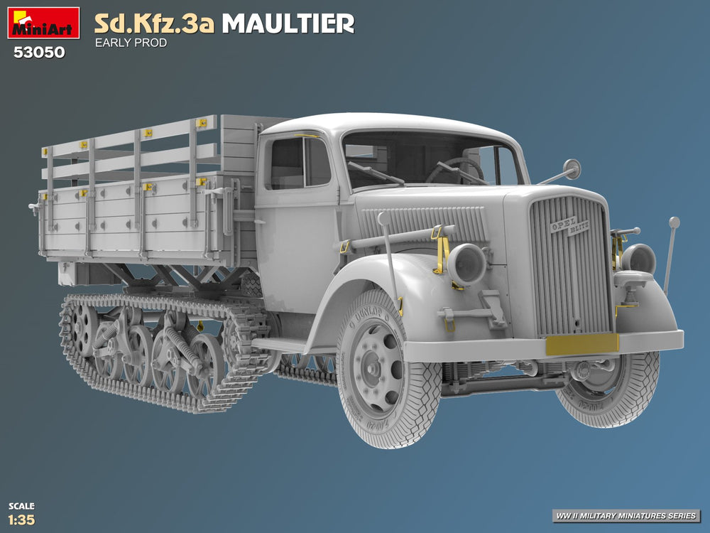 Miniart 53050 Sd.Kfz.3a Maultier Early Prod 1:35 Model Kit