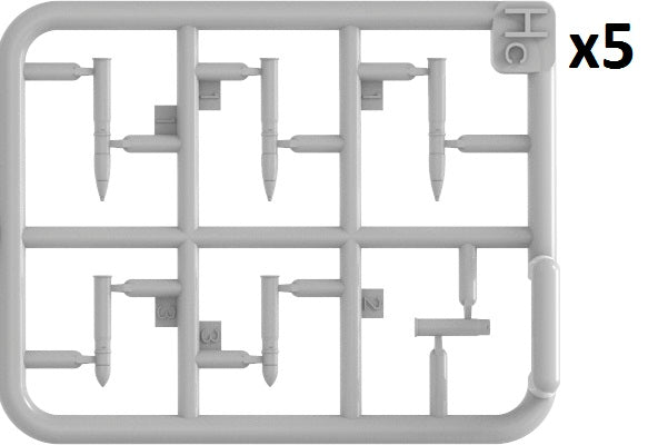 Miniart 53078 75mm M48 & M72 Ammo w/Wooden Crates 1:35 Model Kit