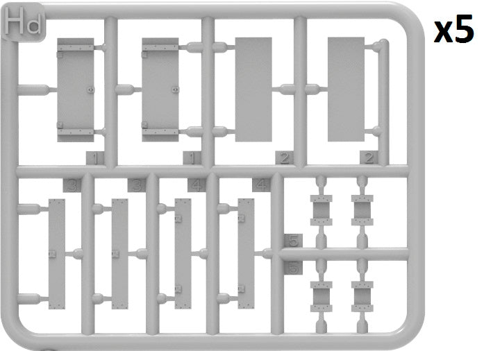 Miniart 53078 75mm M48 & M72 Ammo w/Wooden Crates 1:35 Model Kit