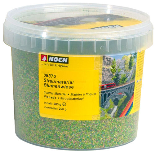 NOCH Flower Meadow Scatter Material (200g) HO Gauge Scenics 08370