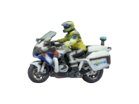 Noch 10917 Dutch Police Motorbike 3D Master Figure HO Gauge
