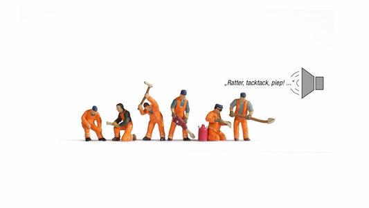 Noch 12801  Track Construction Site Sound Scene HO