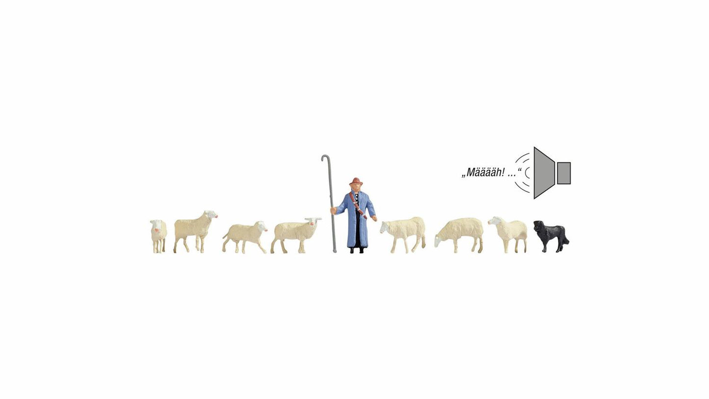 Noch 12854  Flock of Sheep Sound Scene HO