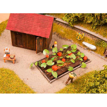 NOCH Pumpkins (8) Deco Minis HO Gauge Scenics 13219