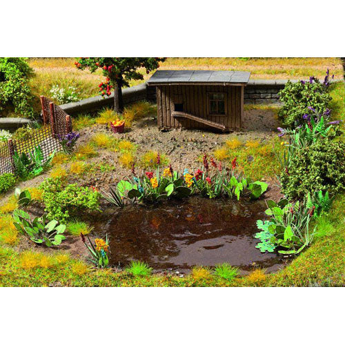 NOCH Waterside and Riverside Plants Laser Cut Mini+ (17) HO Gauge Scenics 14052
