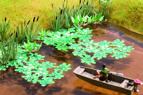 NOCH Lotus Flower Laser Cut Minis Kit HO Gauge Scenics 14114
