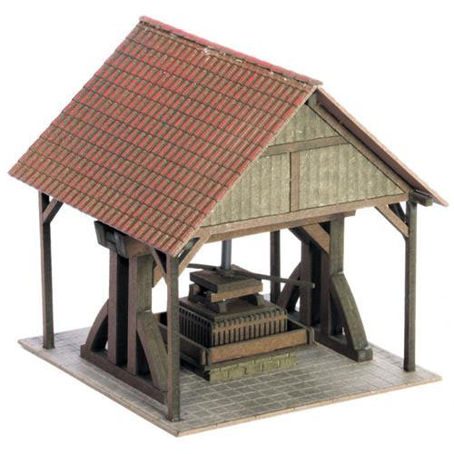 NOCH Wine Press Laser Cut Minis Kit HO Gauge Scenics 14370