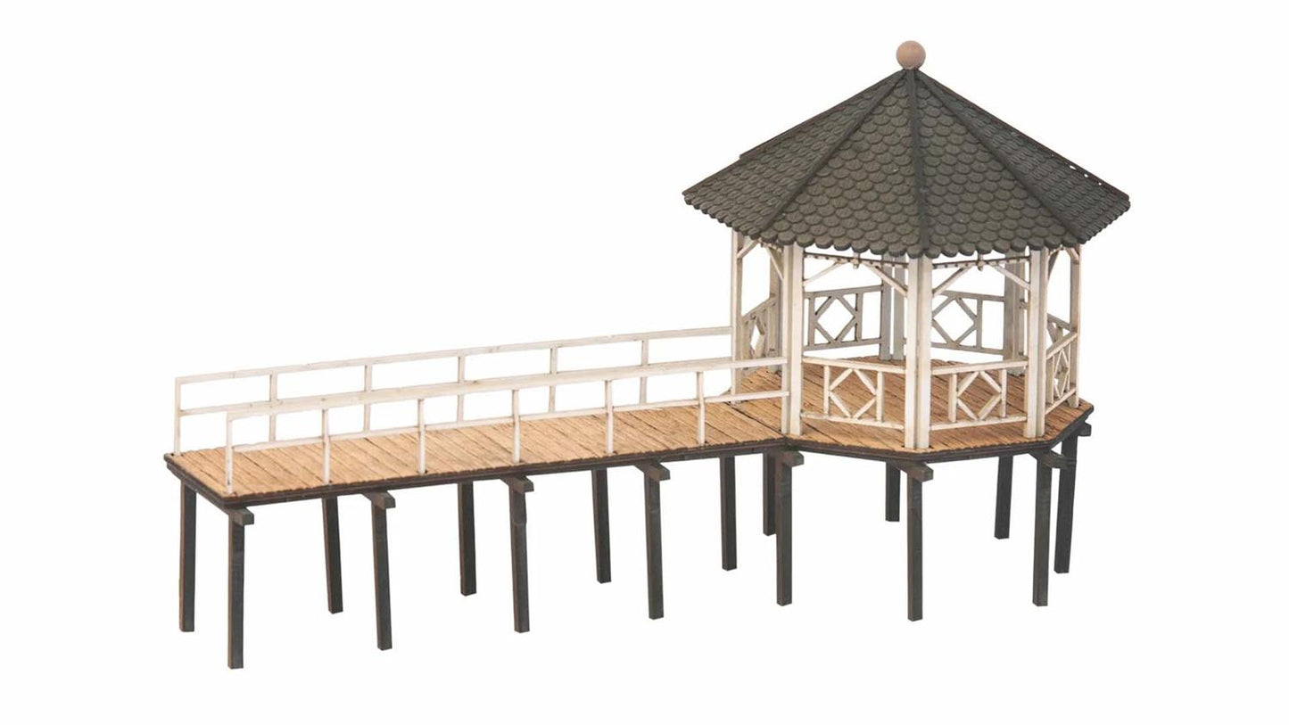Noch Pier Event Pavilion Laser Cut Minis Kit N14619 N Gauge