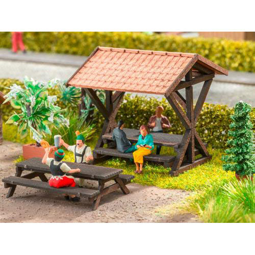 NOCH Resting Place Laser Cut Minis Kit HO Gauge Scenics 14674