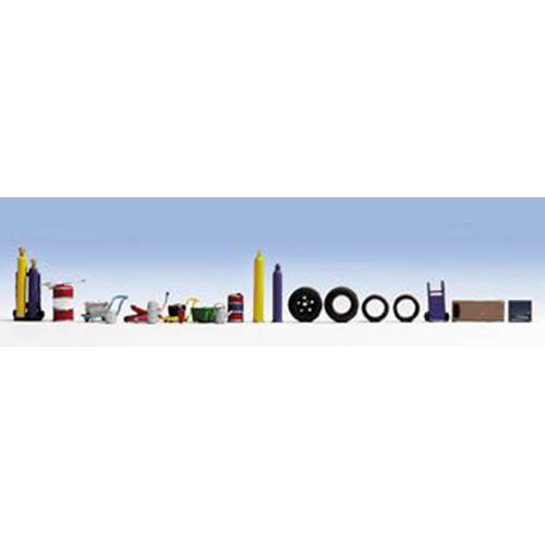 NOCH Garage Accessory Set HO Gauge Scenics 14815