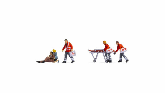 Noch Traffic Accident (5) Figure Set N15080 HO Gauge