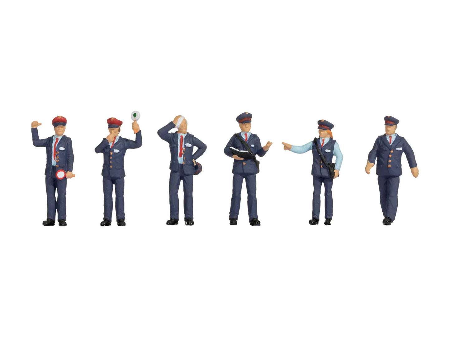 Noch French Railway Officials (6) Figure Set N15262 HO Gauge