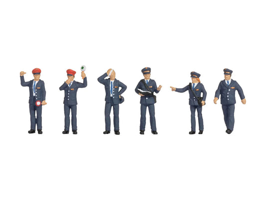 Noch Czech Railway Officials (6) Figure Set N15263 HO Gauge