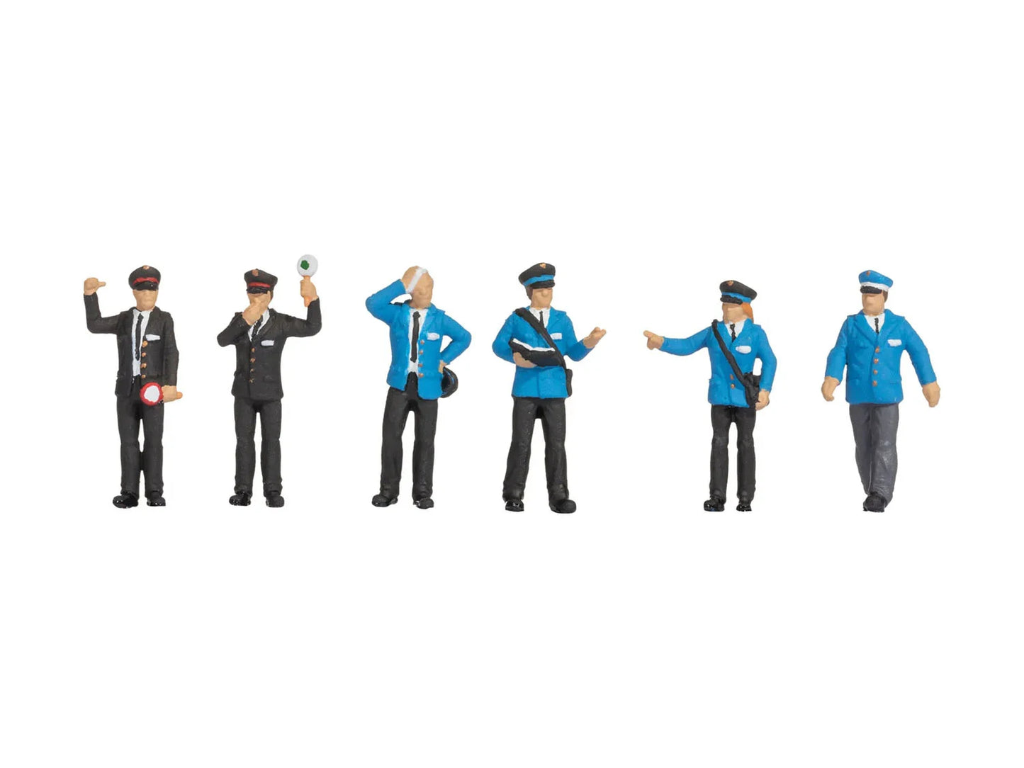 Noch Dutch Railway Officials (6) Figure Set N15264 HO Gauge