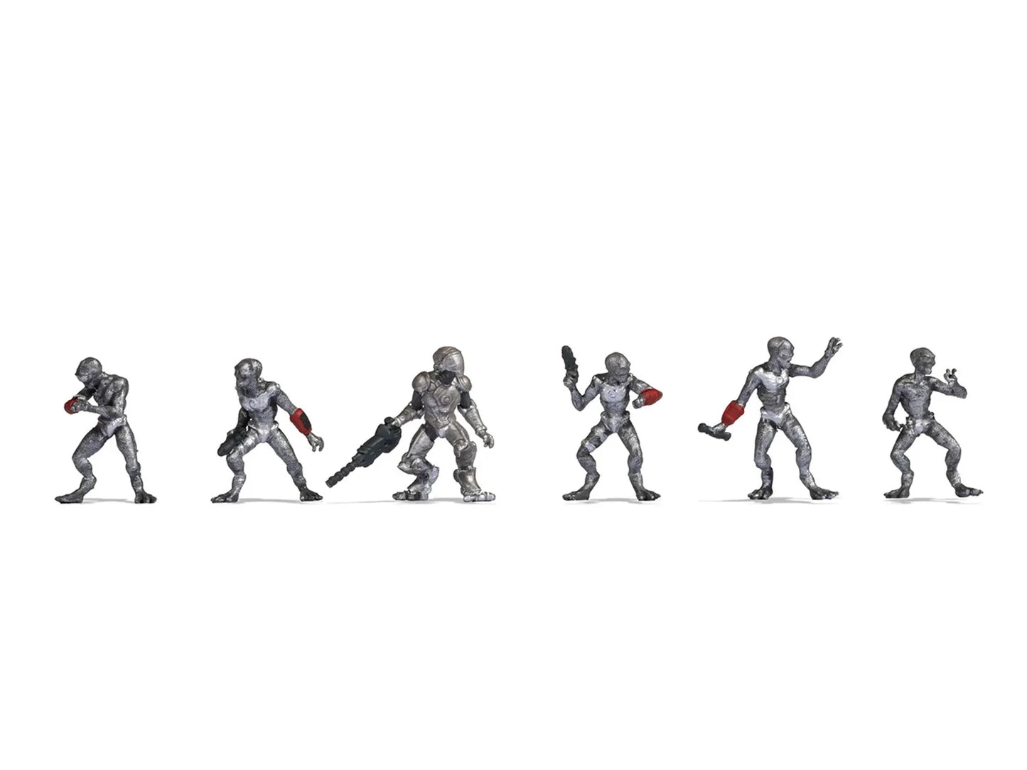 Noch Aliens (6) Figure Set N15812 HO Gauge