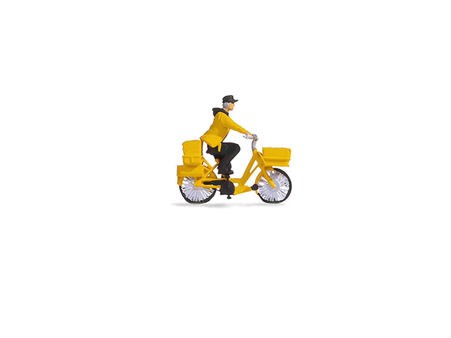 Noch Postal Worker (Bike) Tiny Scenes Set 16522 HO Gauge