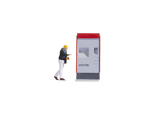 Noch On the Platform (Ticket Machine) Tiny Scenes Set 16529 HO Gauge
