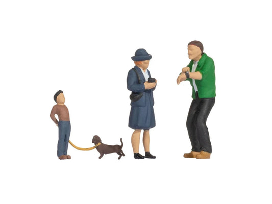 Noch Parking Offender Funny Scenes Figure Set N16600 HO Gauge