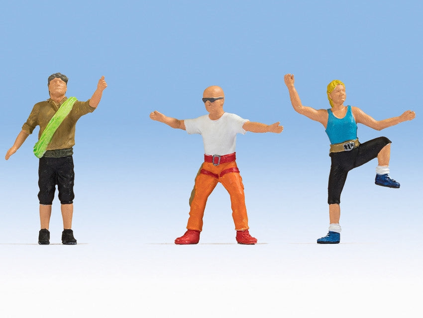 Noch Climbers (3) Figure Set O Gauge 17872