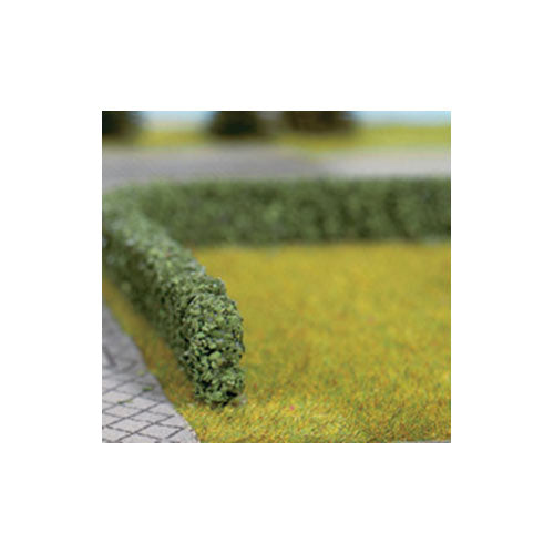 NOCH Dark Green Model Hedges 5x1x0.66cm (2) HO Gauge Scenics 21524